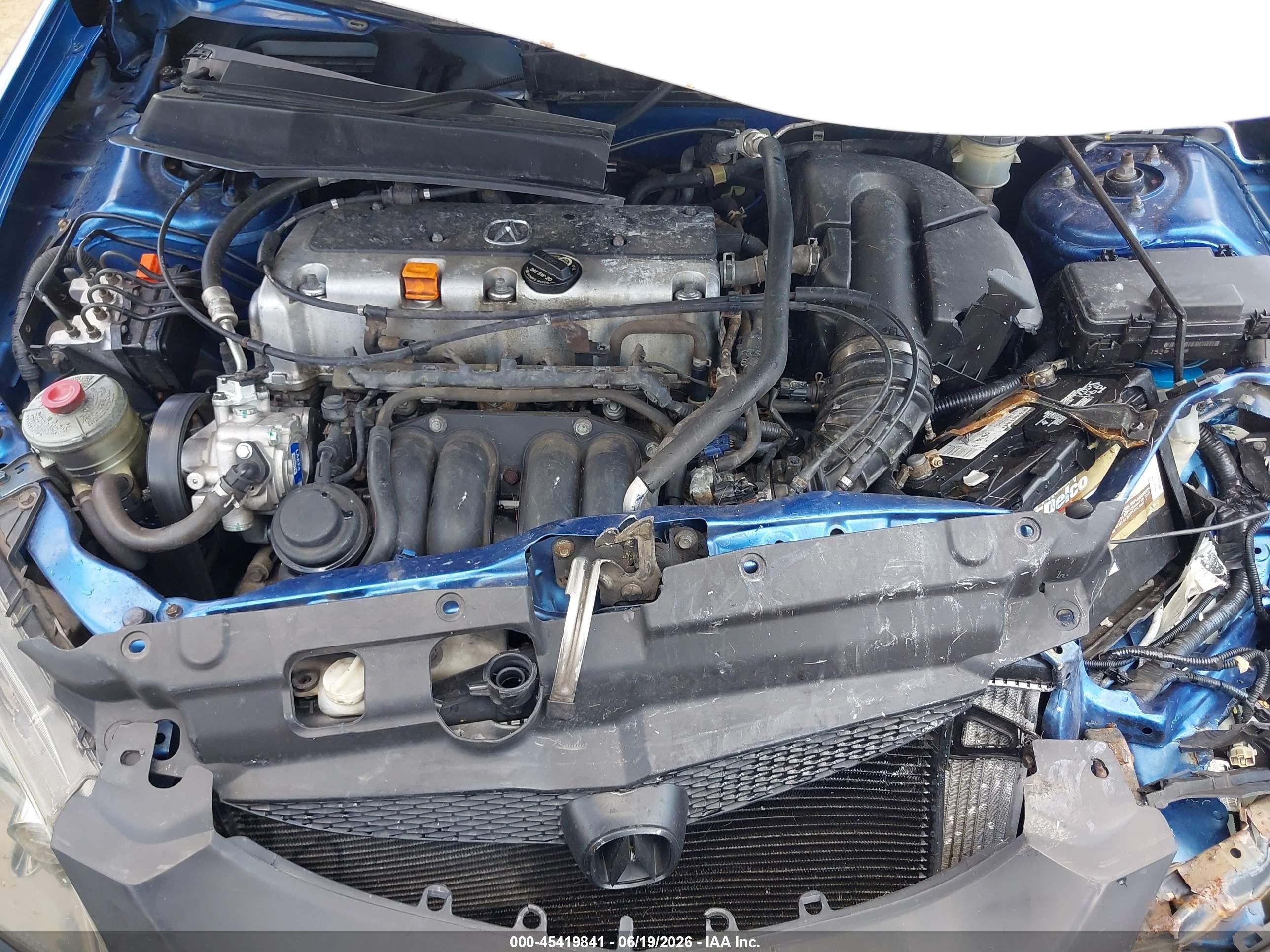 2006 Acura Rsx   Blue vin: JH4DC54816S016791