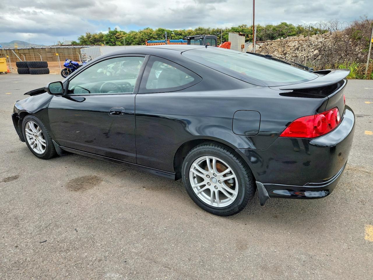 2006 Acura Rsx Black vin: JH4DC54816S019075