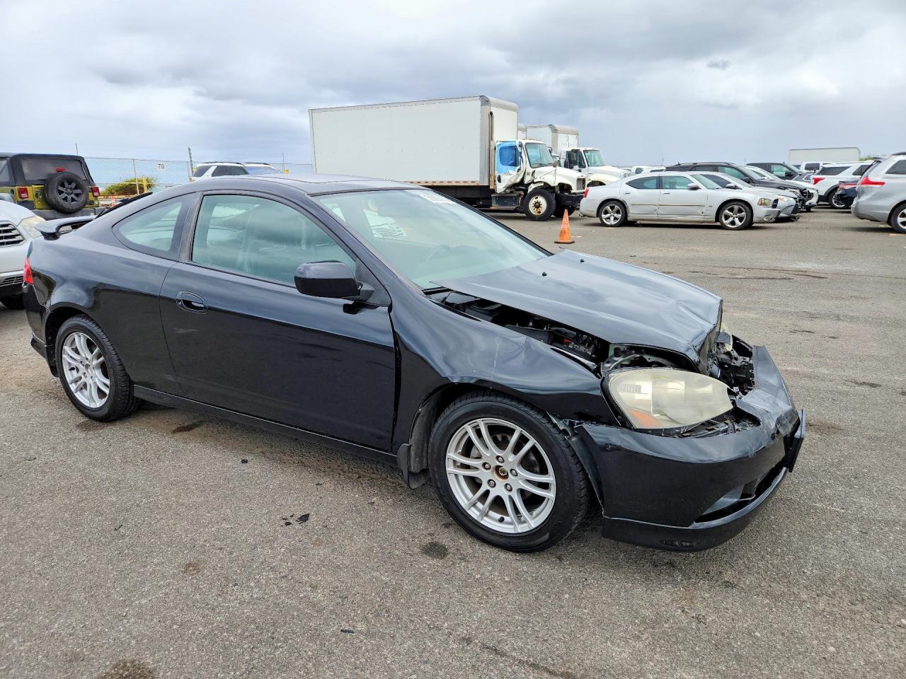 2006 Acura Rsx Black vin: JH4DC54816S019075
