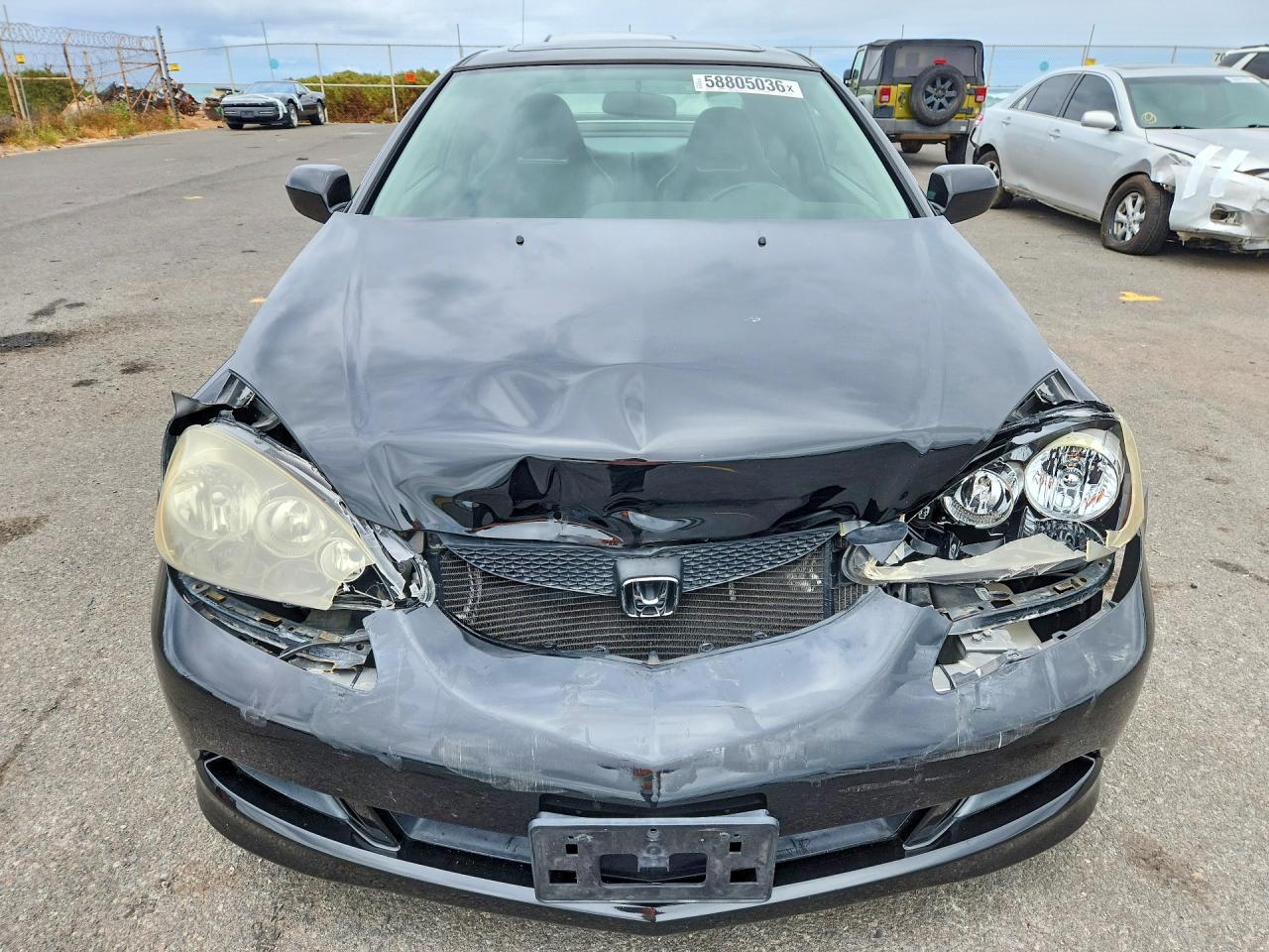 2006 Acura Rsx Black vin: JH4DC54816S019075