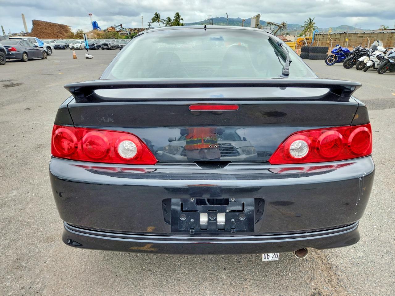 2006 Acura Rsx Black vin: JH4DC54816S019075