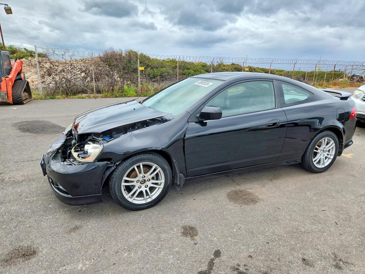 2006 Acura Rsx Black vin: JH4DC54816S019075