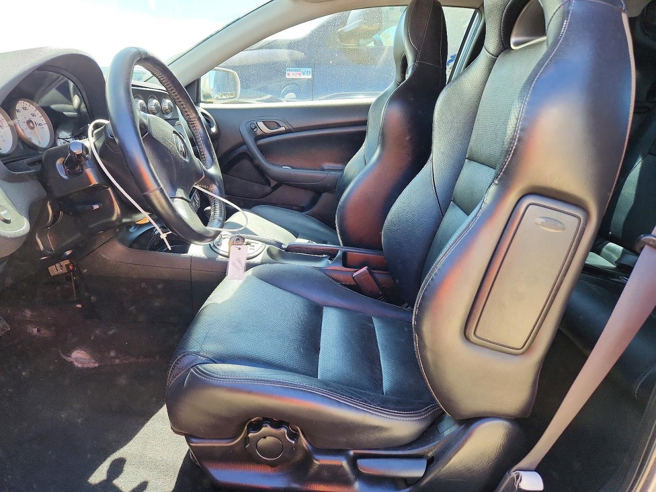 2006 Acura Rsx Silver vin: JH4DC54816S020727