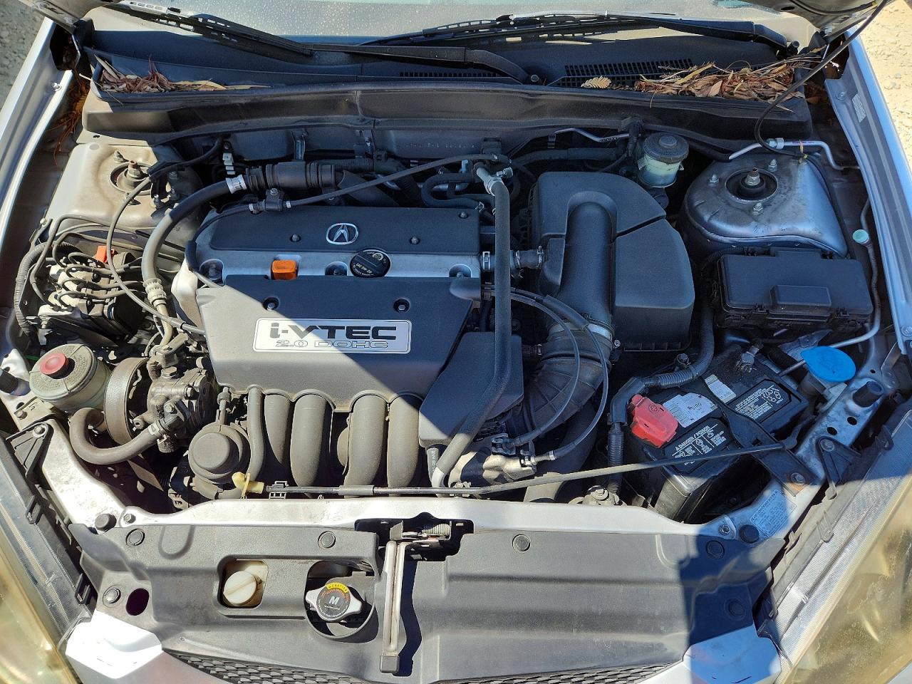 2006 Acura Rsx Silver vin: JH4DC54816S020727