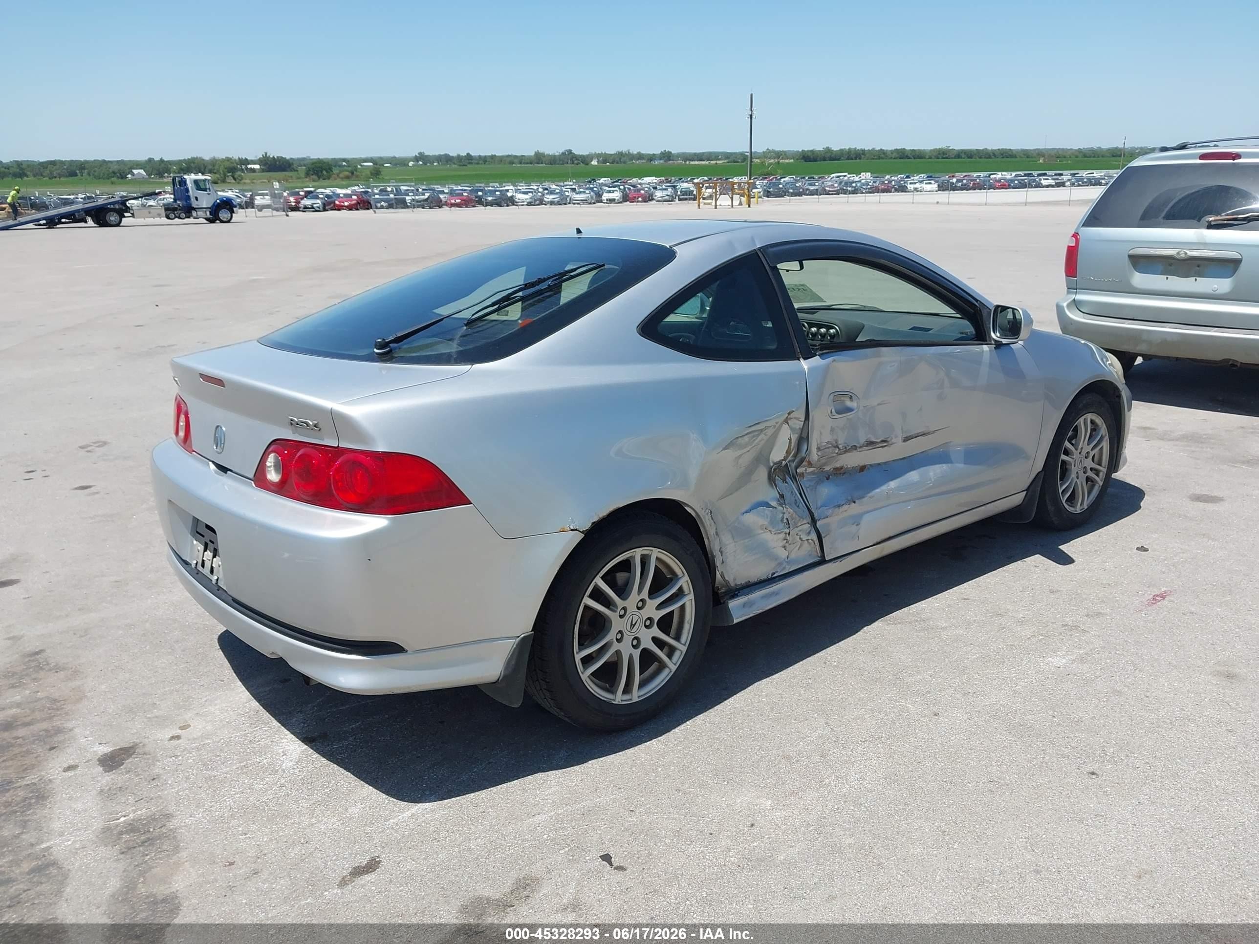 2006 Acura Rsx   Silver vin: JH4DC54816S023658