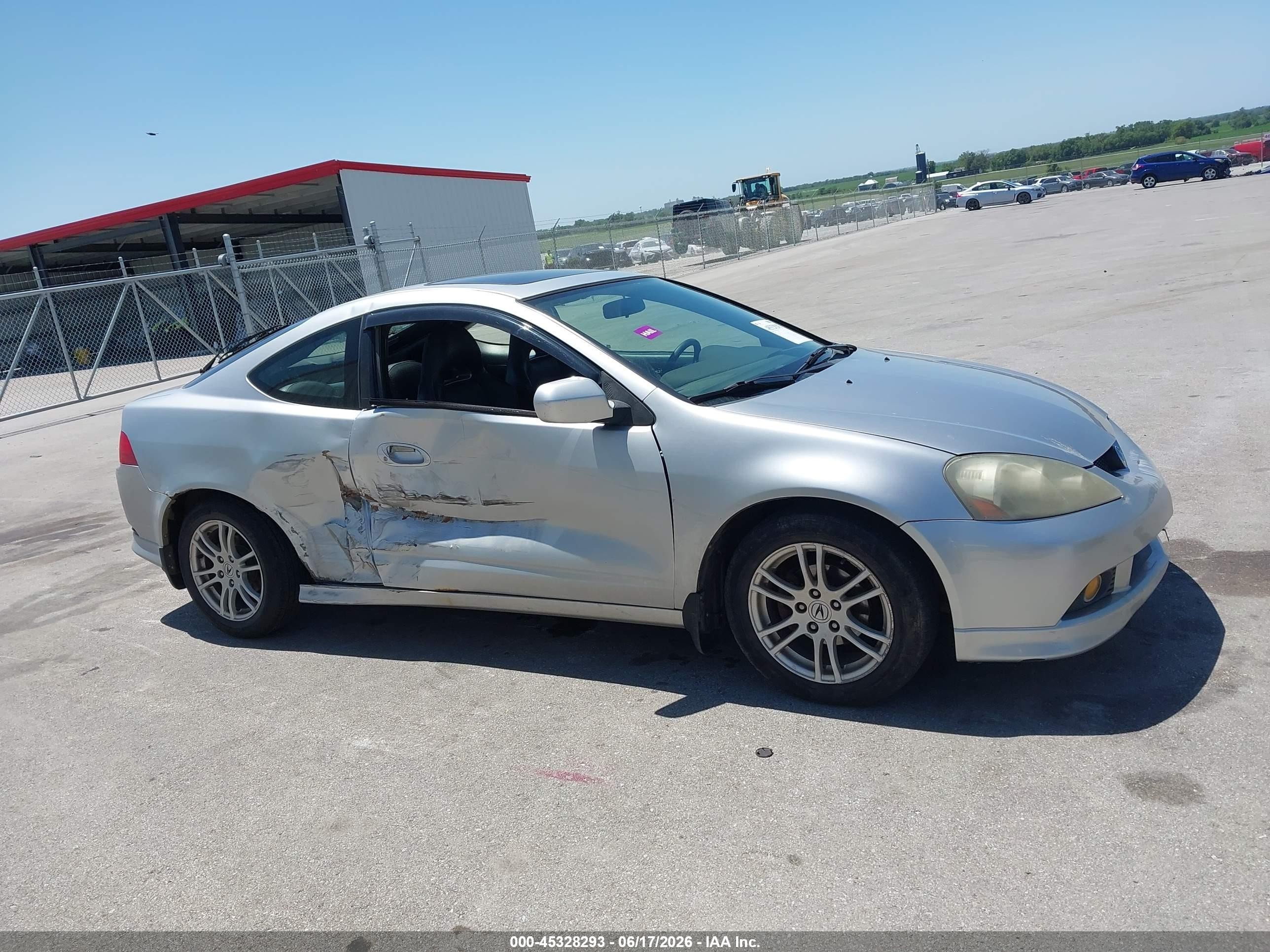 2006 Acura Rsx   Silver vin: JH4DC54816S023658