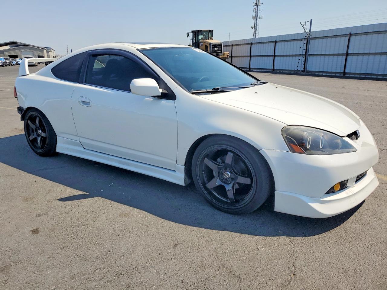 2004 Acura Rsx White vin: JH4DC54824S004078