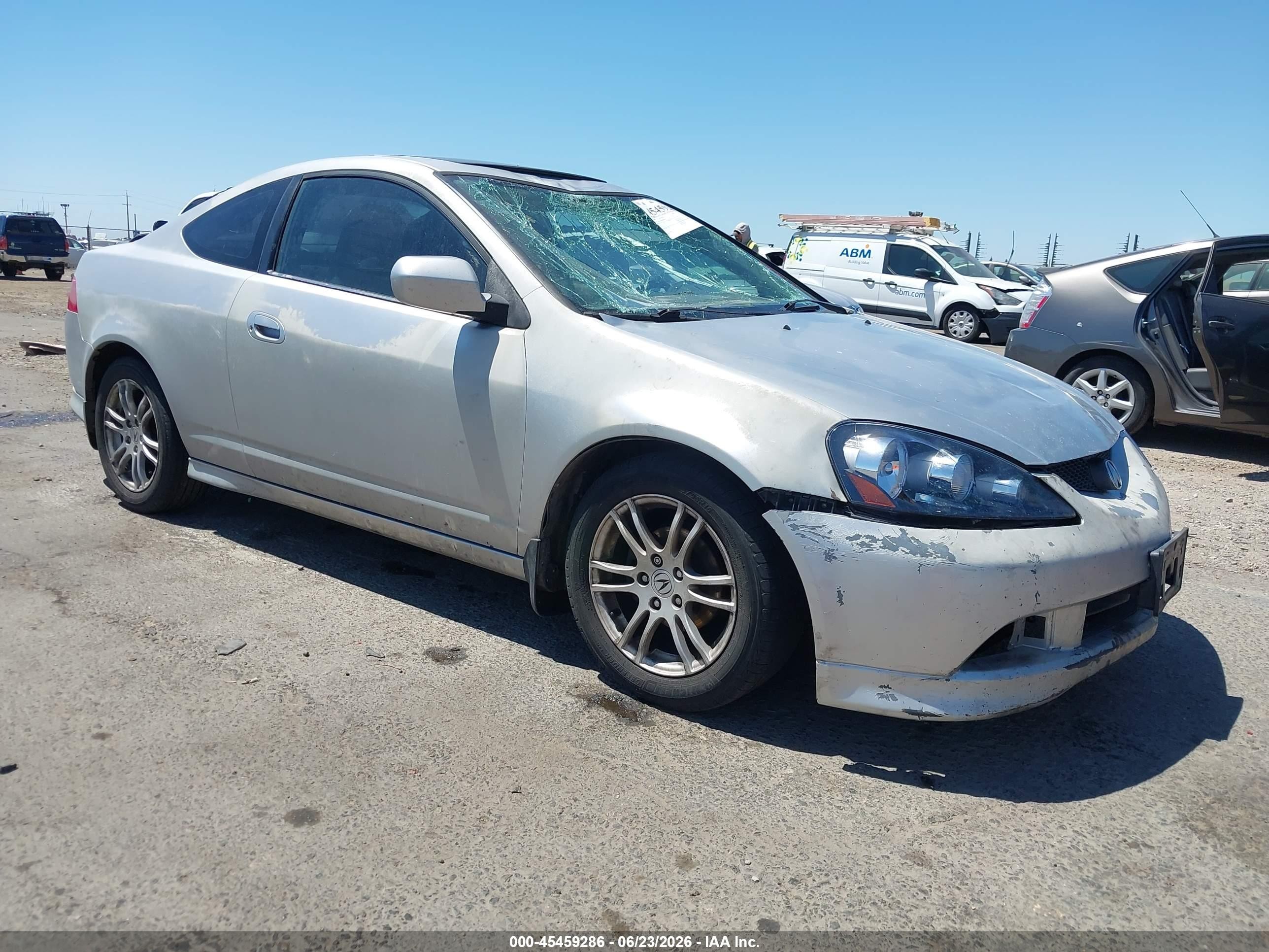 2006 Acura Rsx   Silver vin: JH4DC54826S006187