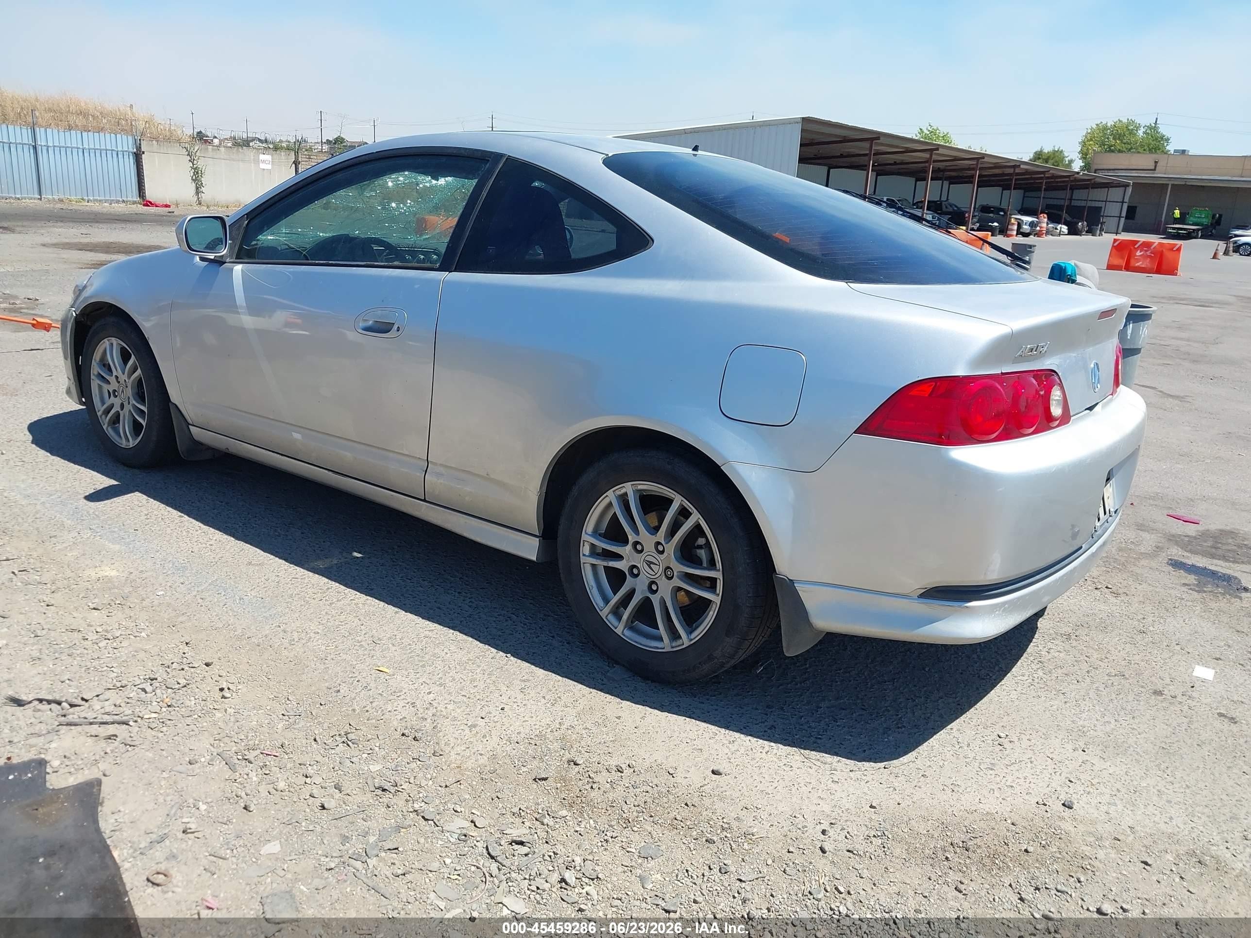 2006 Acura Rsx   Серебряный vin: JH4DC54826S006187