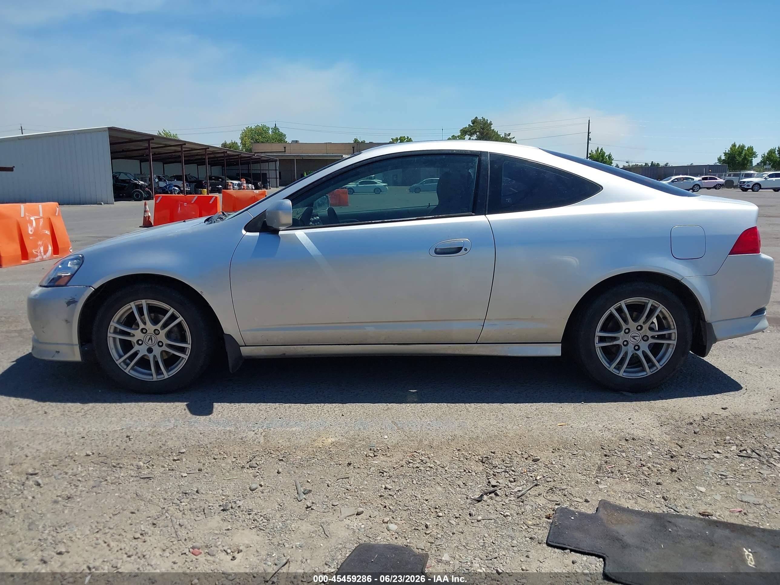2006 Acura Rsx   Серебряный vin: JH4DC54826S006187