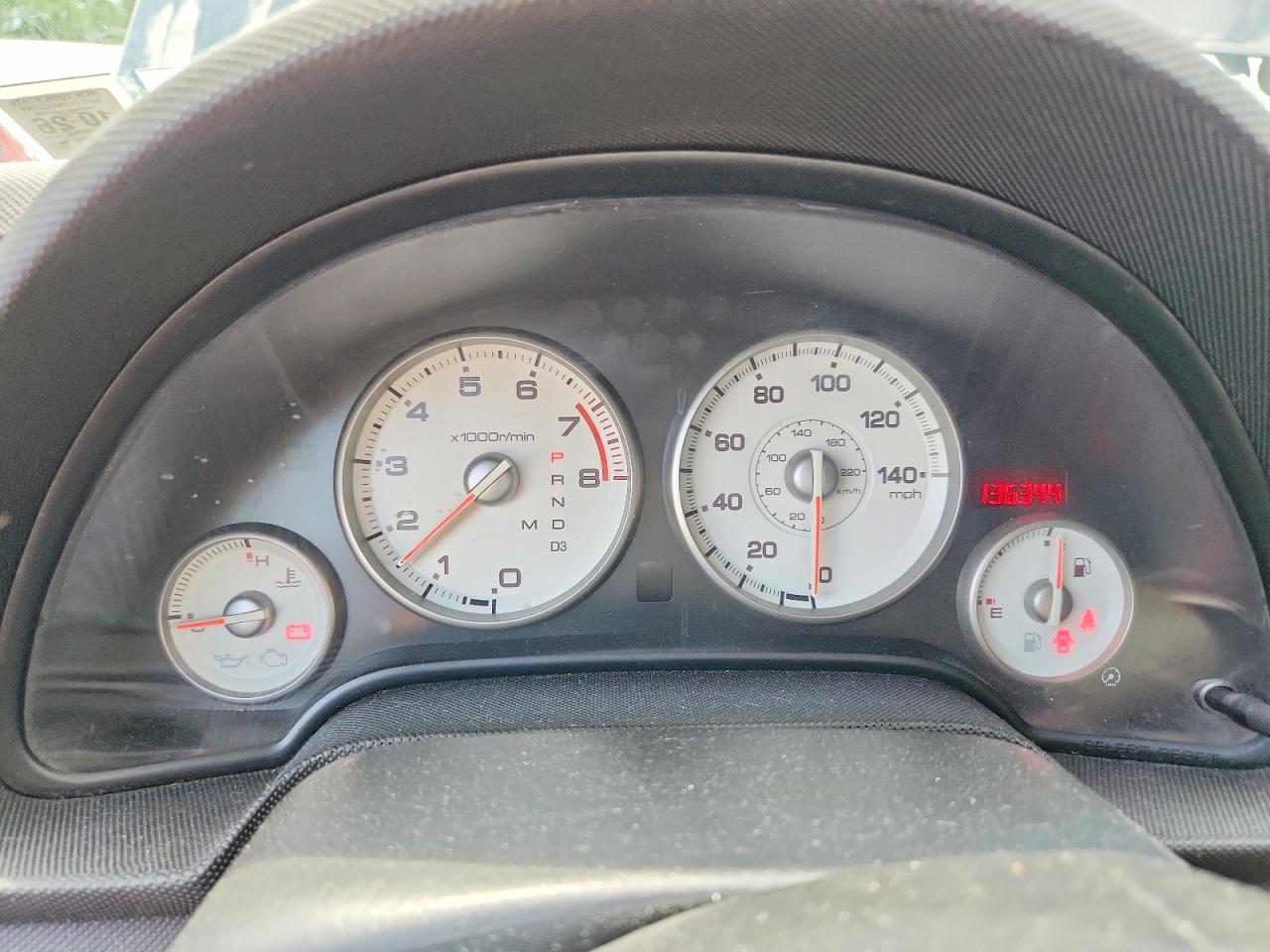 2006 Acura Rsx Black vin: JH4DC54826S012698