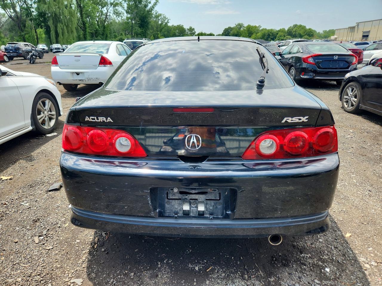 2006 Acura Rsx Black vin: JH4DC54826S012698