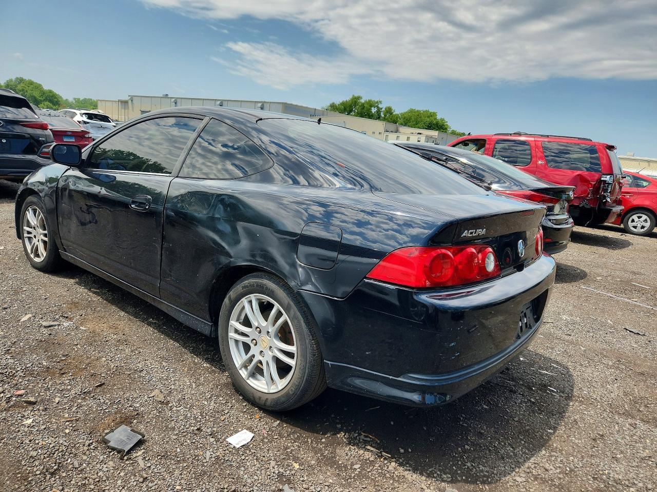 2006 Acura Rsx Black vin: JH4DC54826S012698