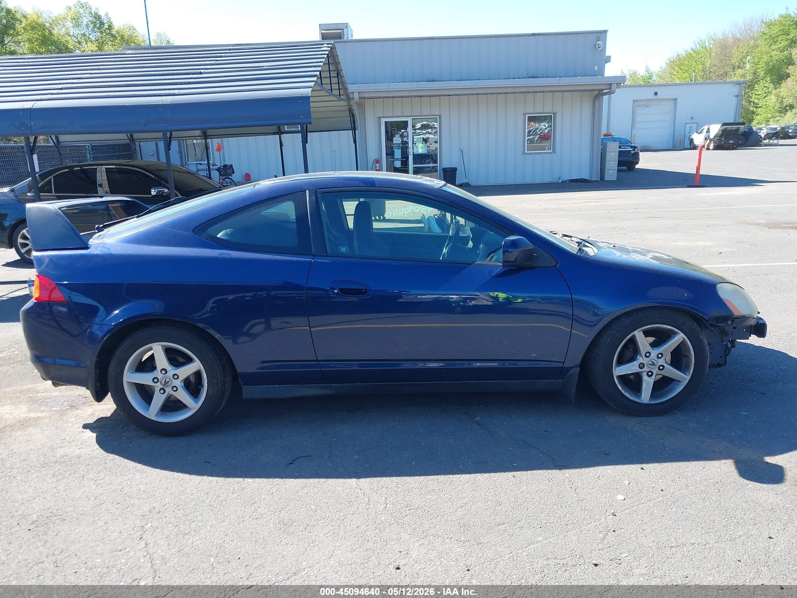 2004 Acura Rsx   Blue vin: JH4DC54834S014506