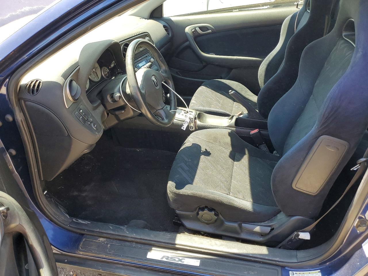 2004 Acura Rsx Blue vin: JH4DC54834S016496