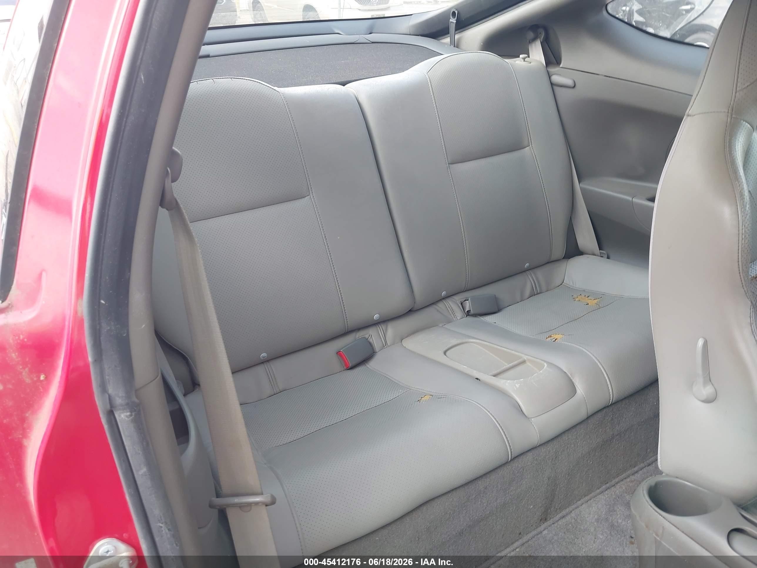 2005 Acura Rsx   Red vin: JH4DC54835S004754