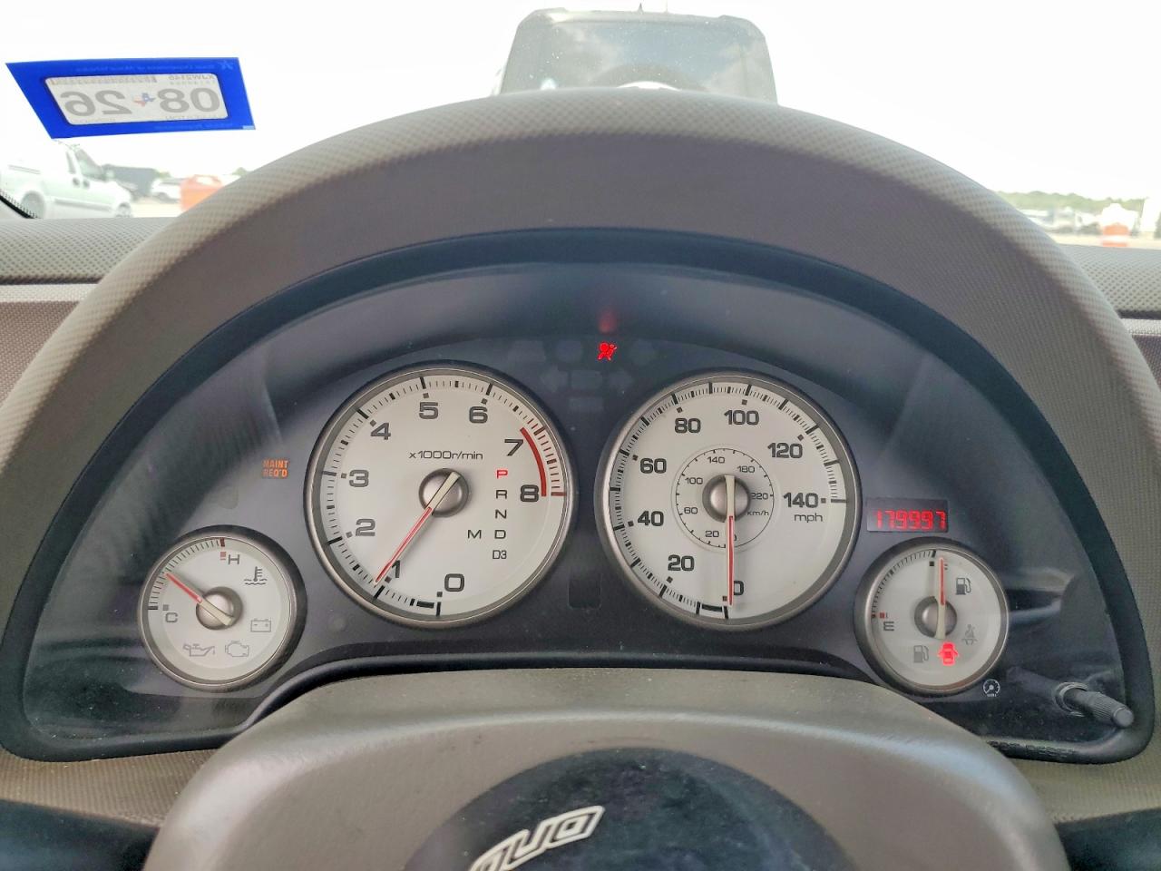 2006 Acura Rsx White vin: JH4DC54836S009356