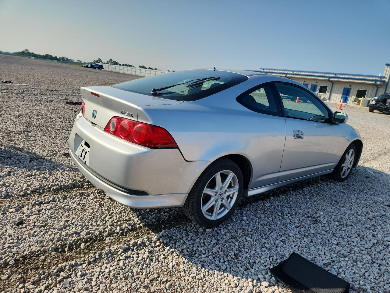 2006 Acura Rsx Silver vin: JH4DC54836S017487