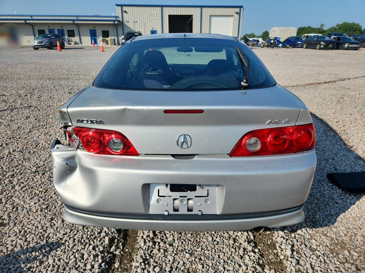 2006 Acura Rsx Silver vin: JH4DC54836S017487