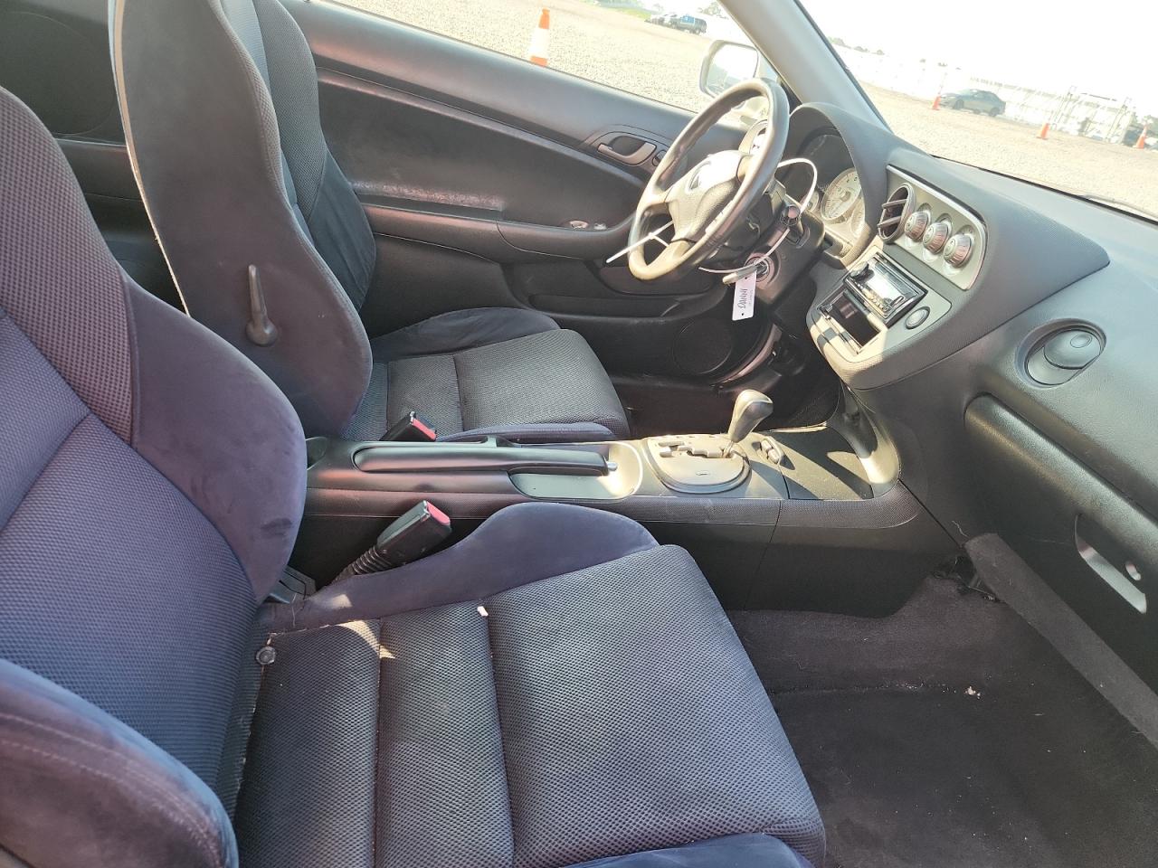 2006 Acura Rsx Silver vin: JH4DC54836S017487