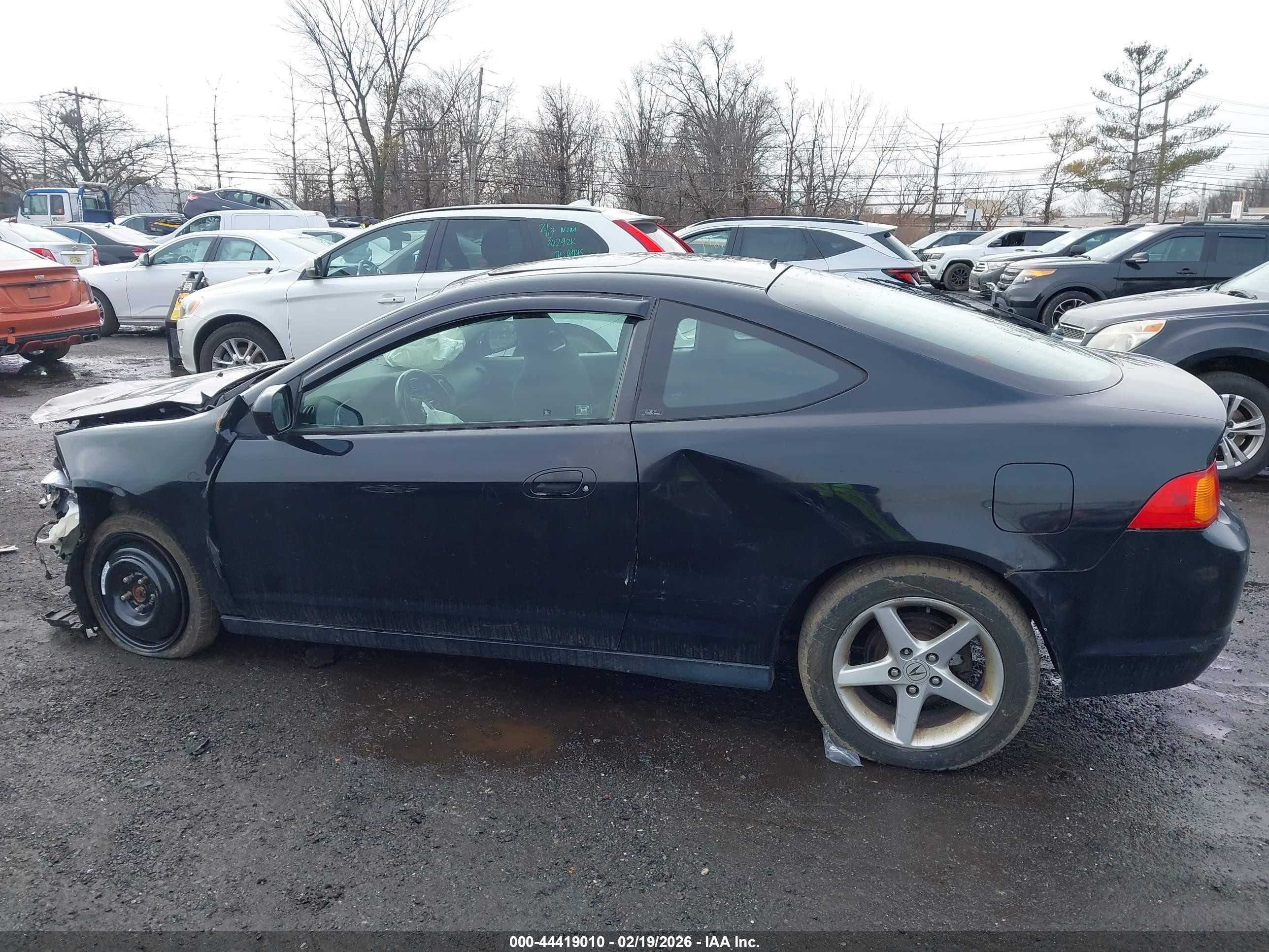 2002 Acura Rsx   Black vin: JH4DC54842C024307
