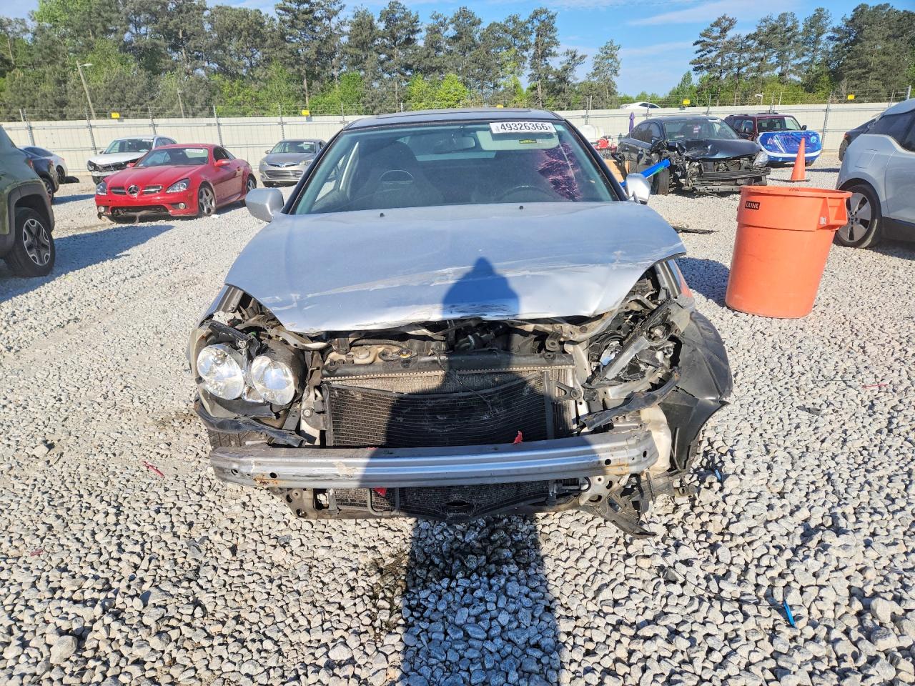 2002 Acura Rsx Silver vin: JH4DC54842C033489