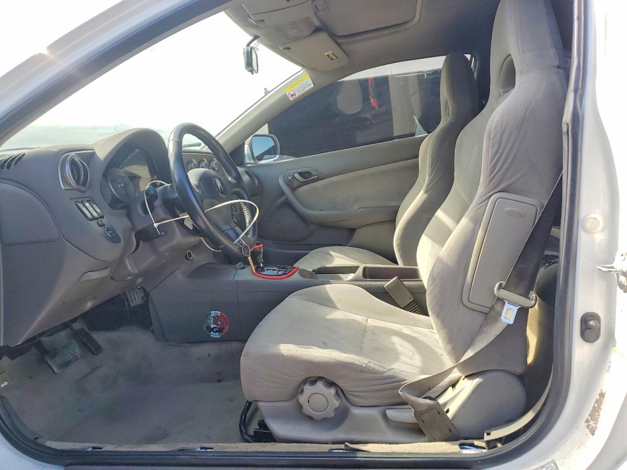 2002 Acura Rsx White vin: JH4DC54842C039633