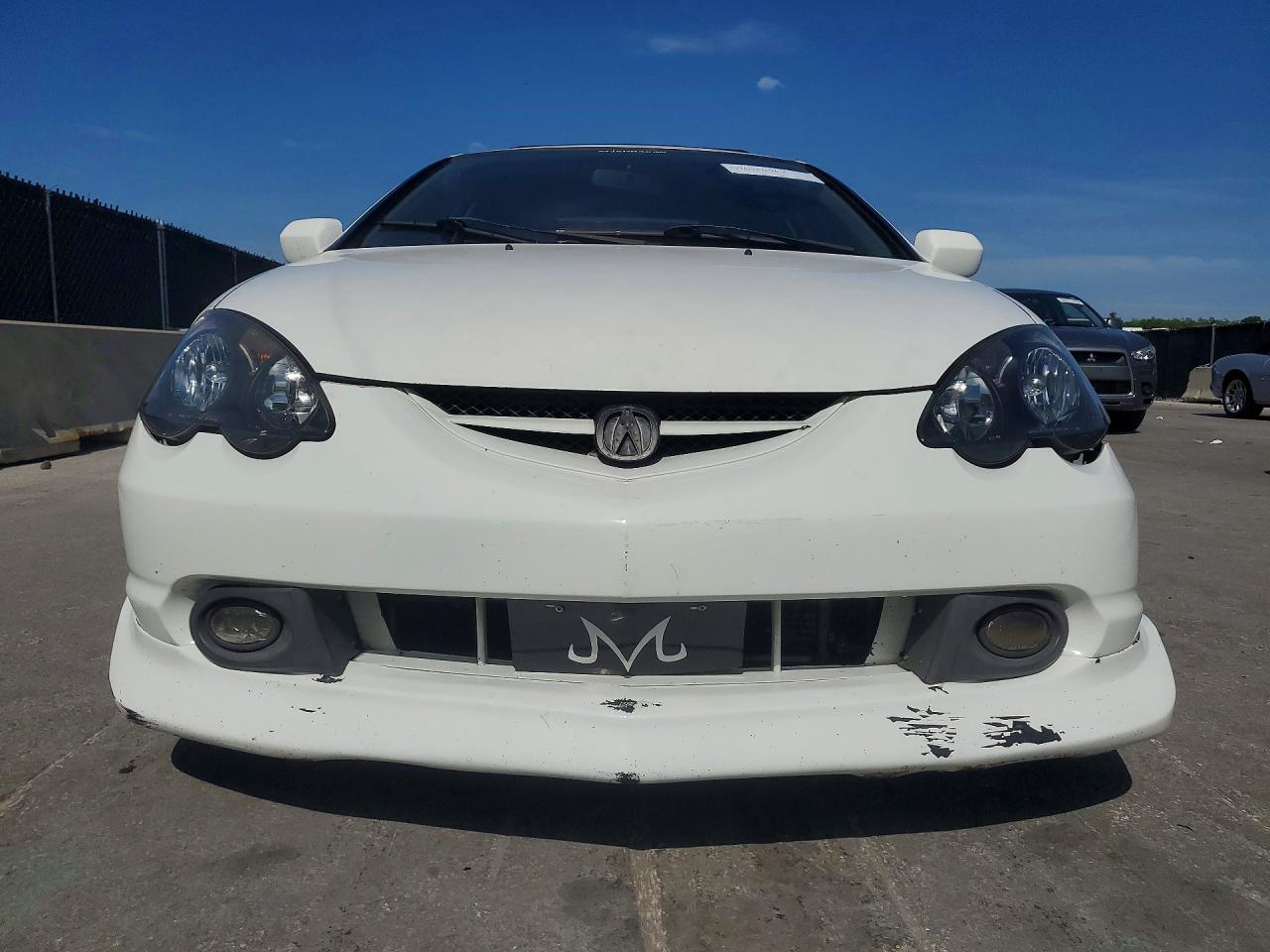 2002 Acura Rsx White vin: JH4DC54842C039633