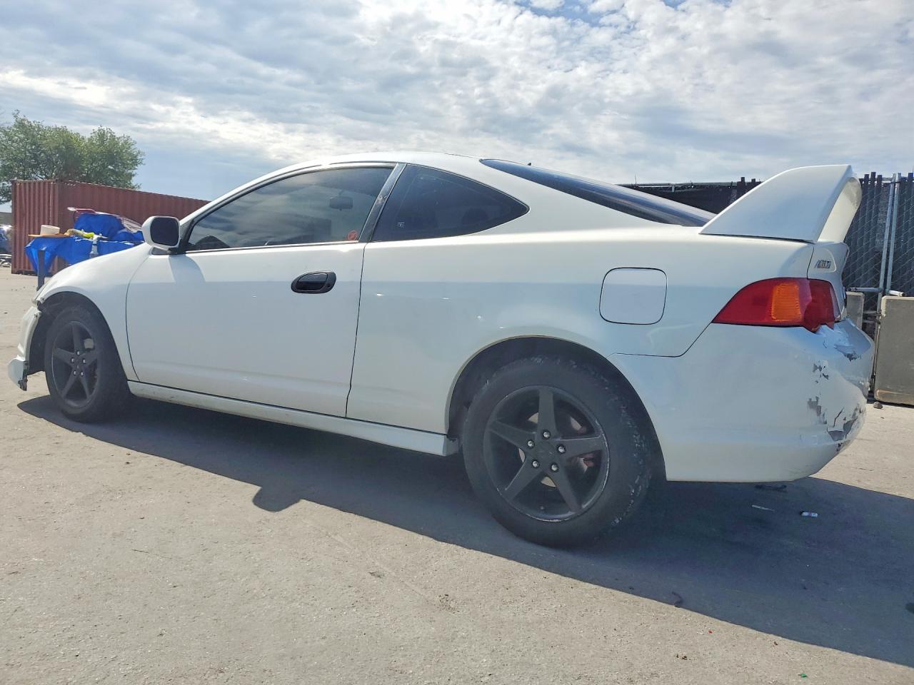 2002 Acura Rsx White vin: JH4DC54842C039633