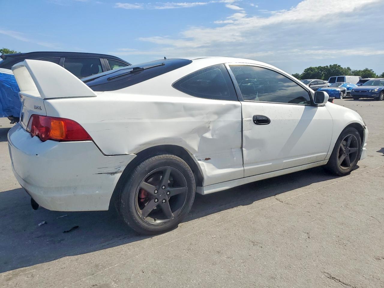 2002 Acura Rsx White vin: JH4DC54842C039633