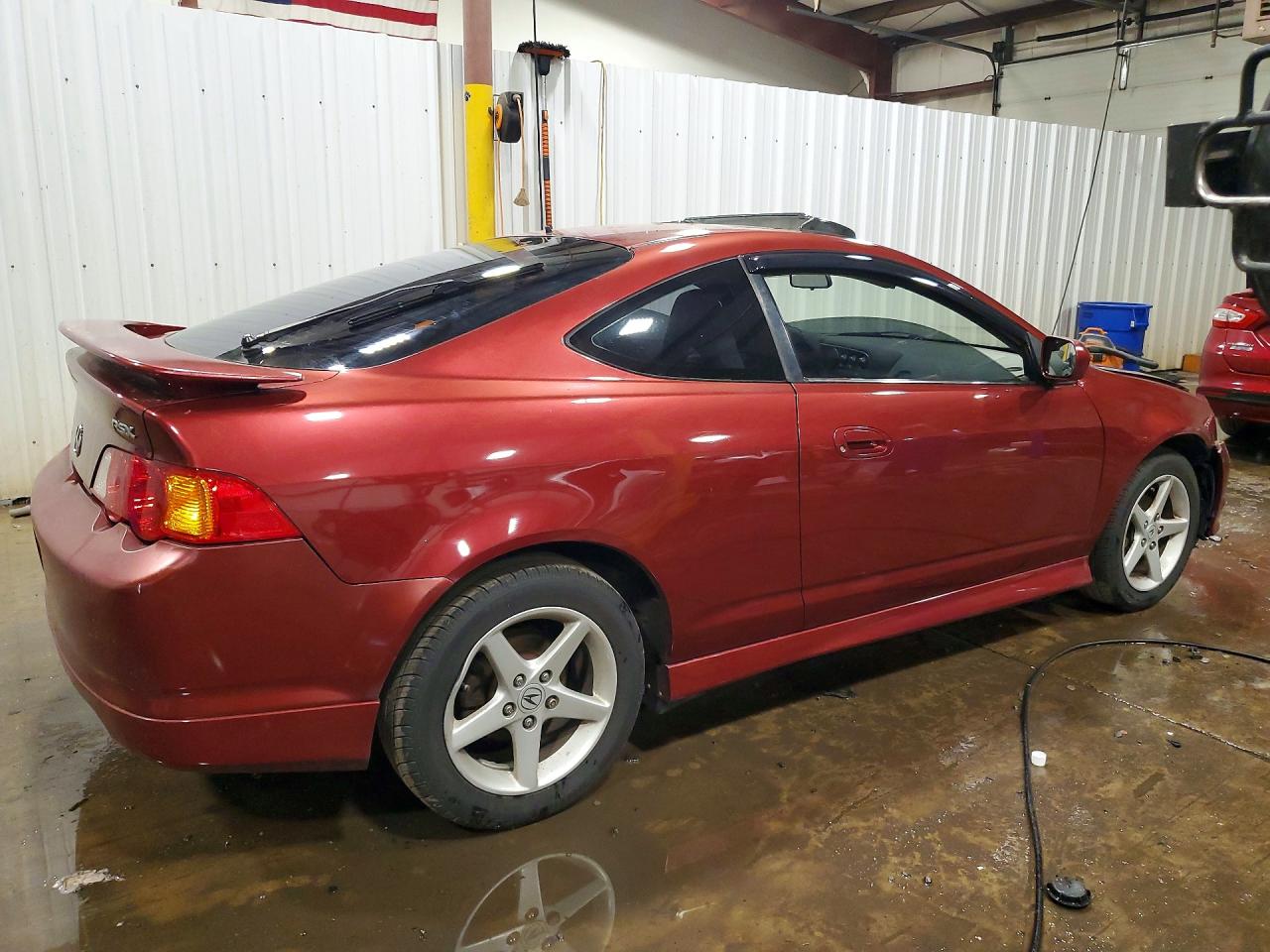 2003 Acura Rsx Maroon vin: JH4DC54843C015382