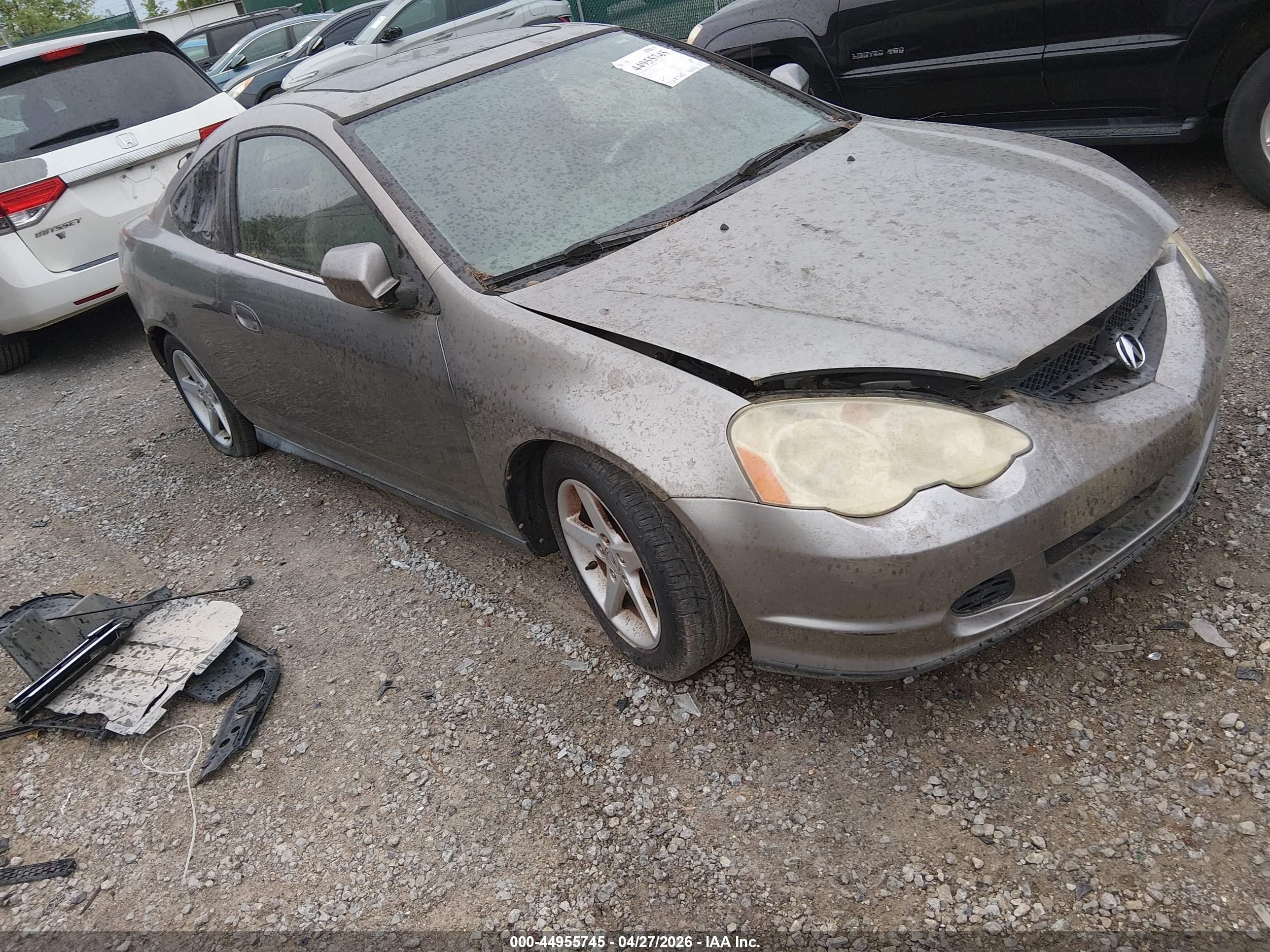 2004 Acura Rsx   Champagne vin: JH4DC54844S002459