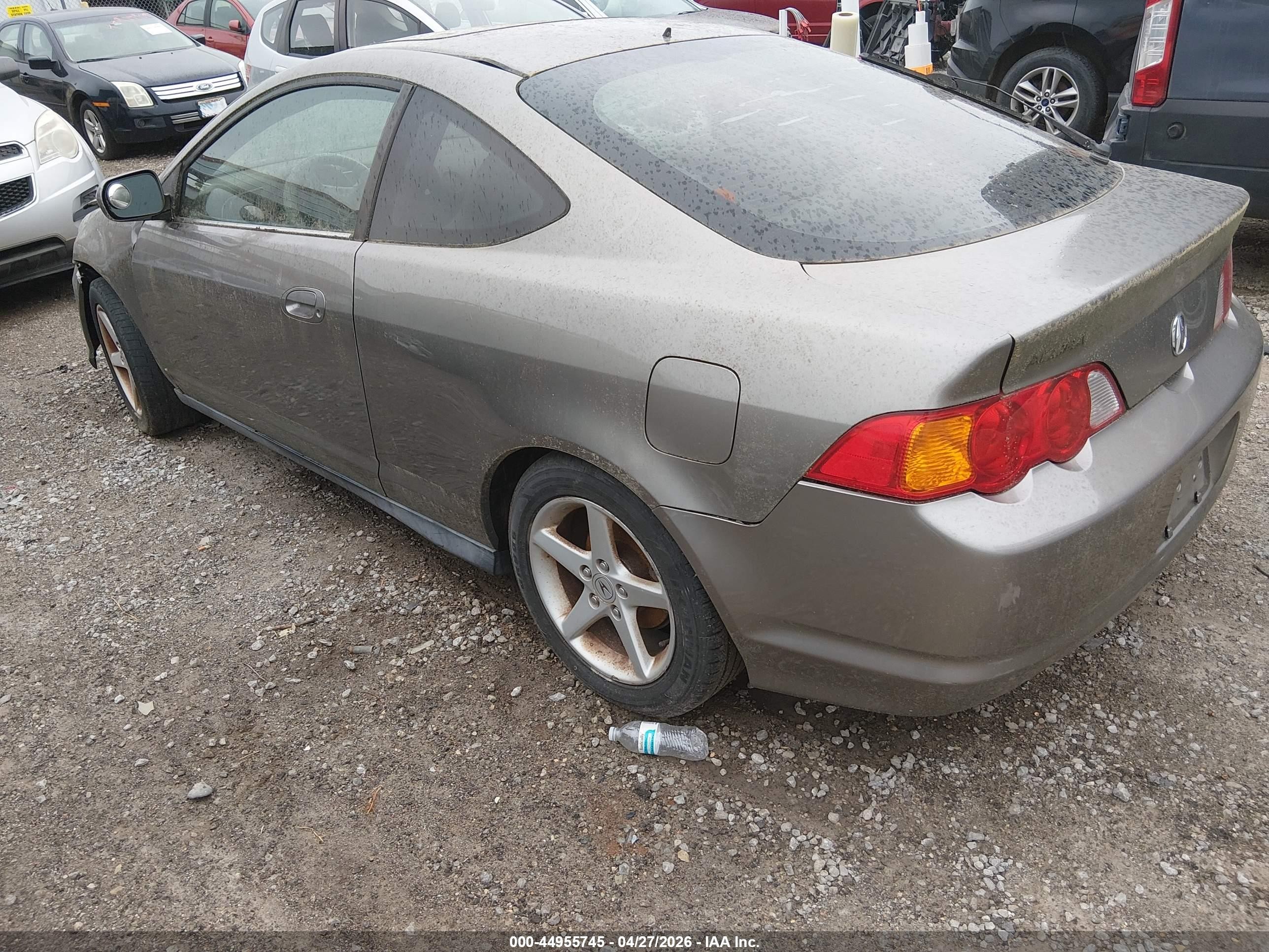 2004 Acura Rsx   Champagne vin: JH4DC54844S002459