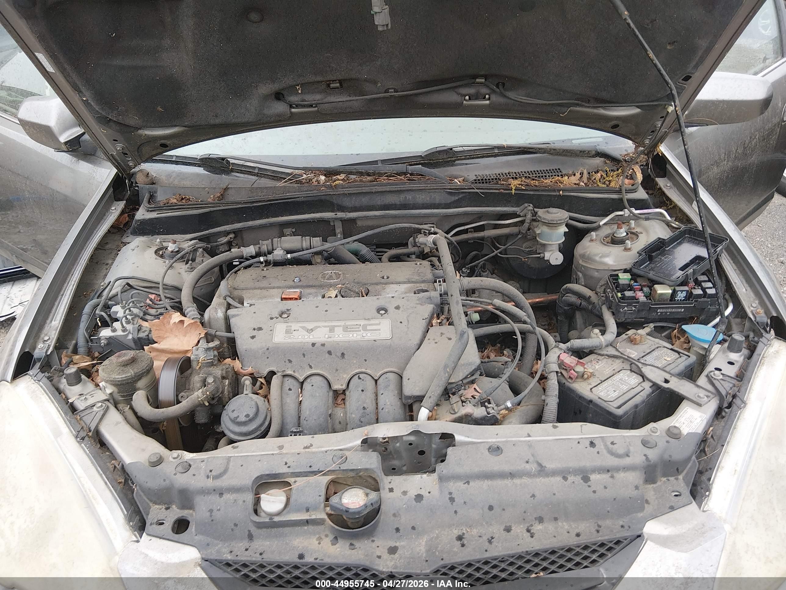 2004 Acura Rsx   Champagne vin: JH4DC54844S002459