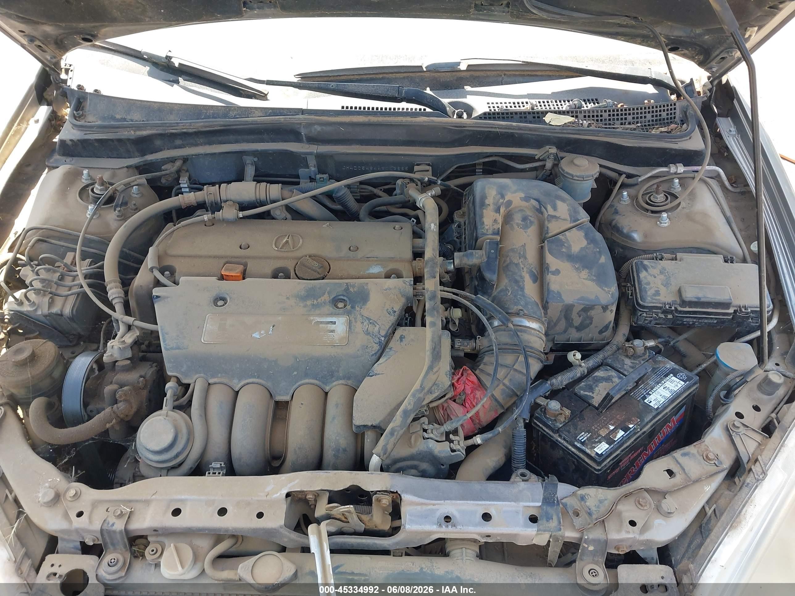 2004 Acura Rsx   Gray vin: JH4DC54844S003885