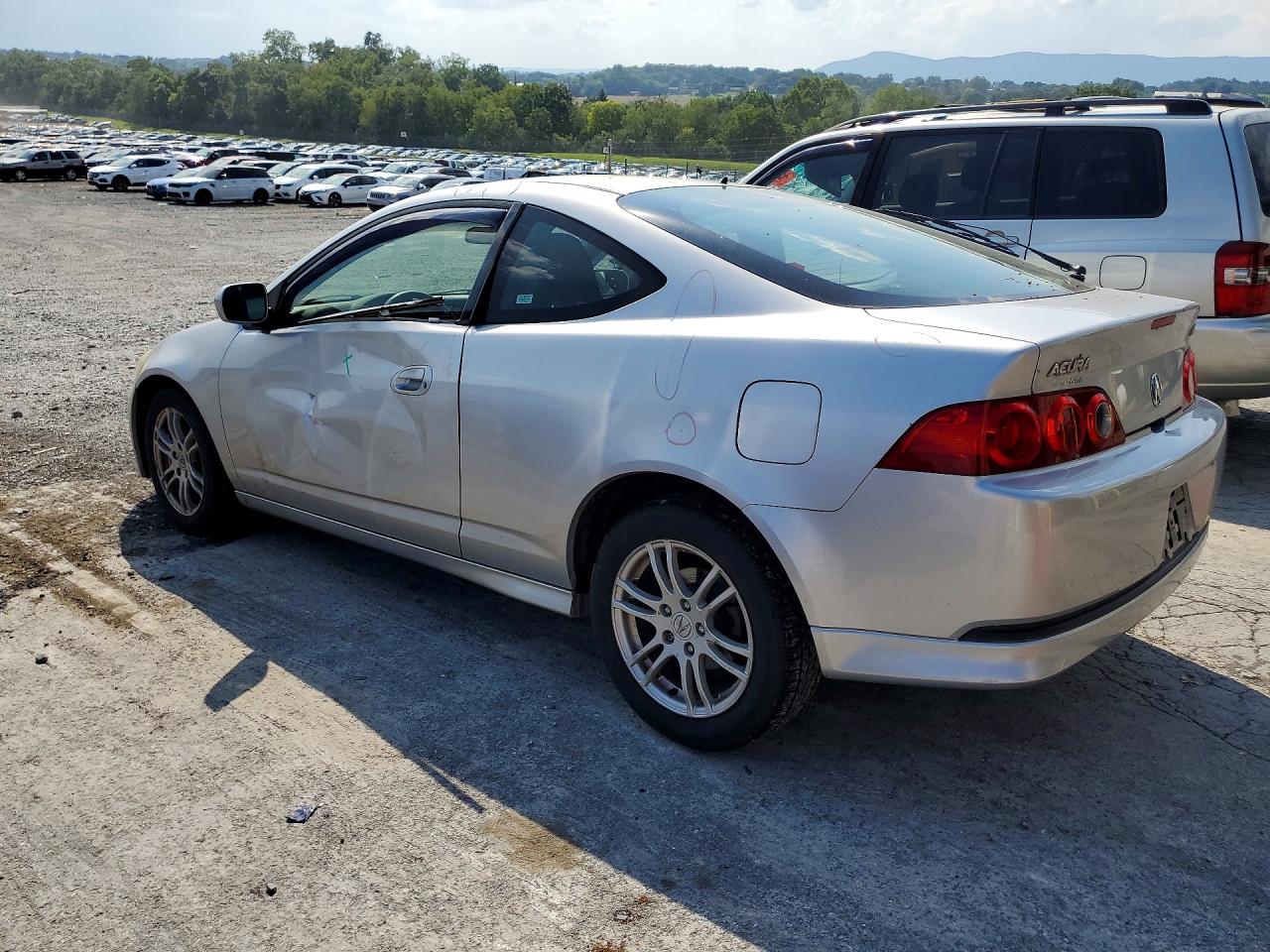 2006 Acura Rsx Silver vin: JH4DC54846S002299