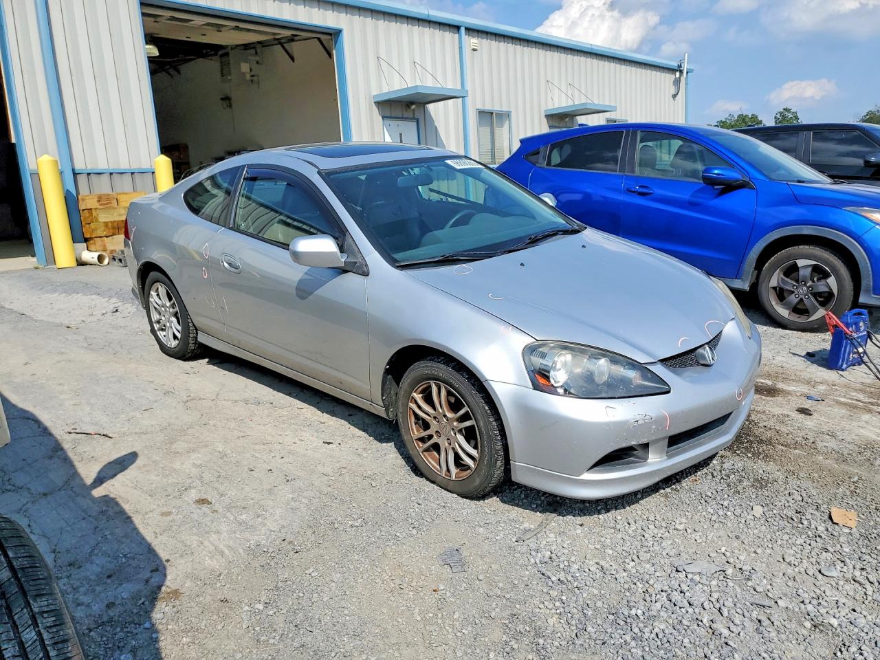 2006 Acura Rsx Silver vin: JH4DC54846S002299