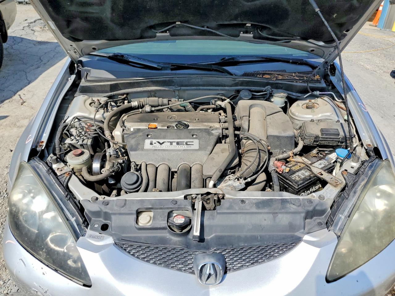2006 Acura Rsx Silver vin: JH4DC54846S002299