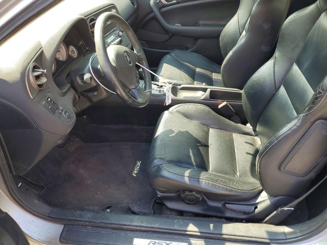 2006 Acura Rsx Silver vin: JH4DC54846S002299