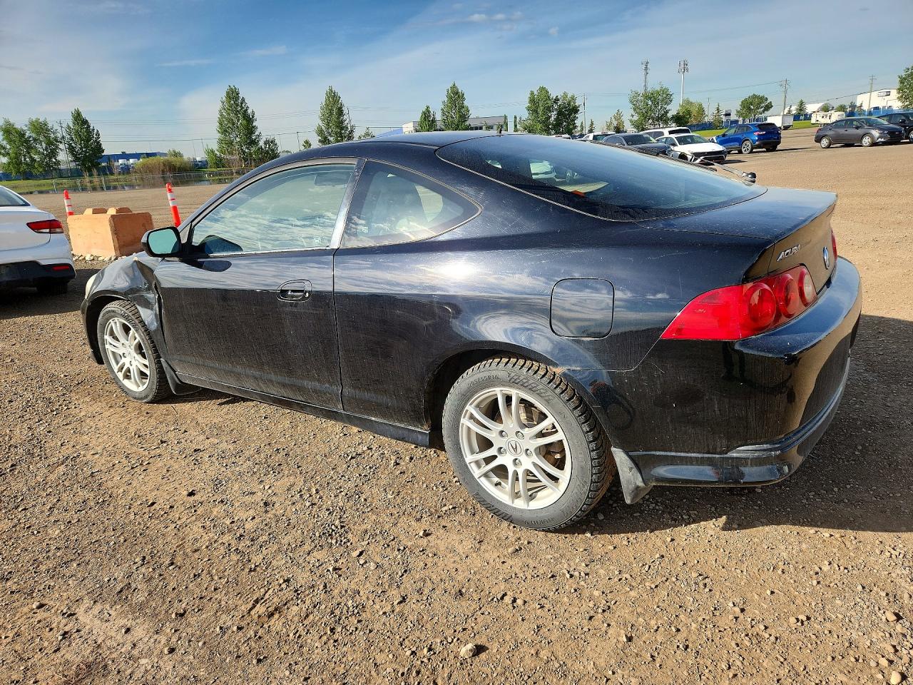 2006 Acura Rsx Black vin: JH4DC54846S800656