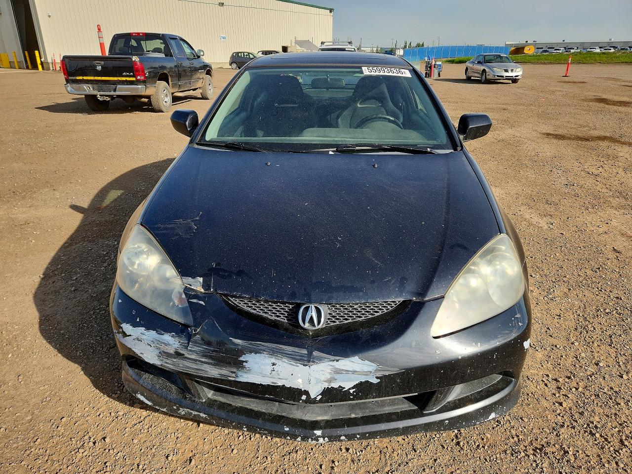 2006 Acura Rsx Black vin: JH4DC54846S800656