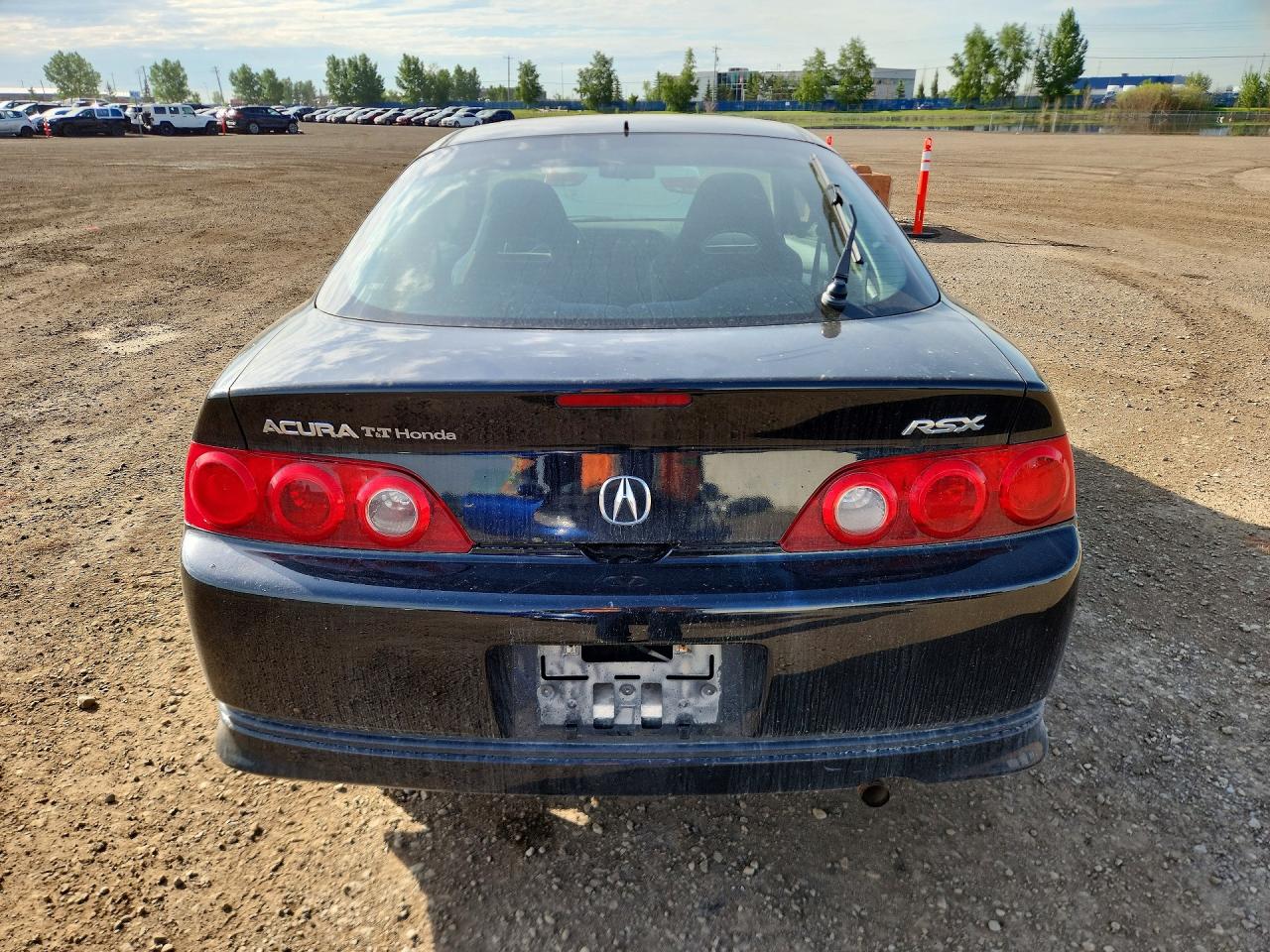 2006 Acura Rsx Black vin: JH4DC54846S800656