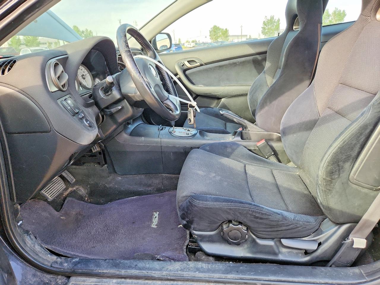 2006 Acura Rsx Black vin: JH4DC54846S800656