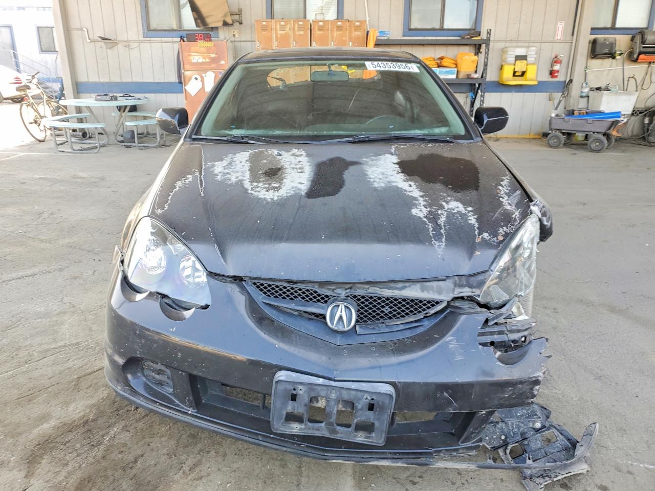 2002 Acura Rsx Black vin: JH4DC54852C012313