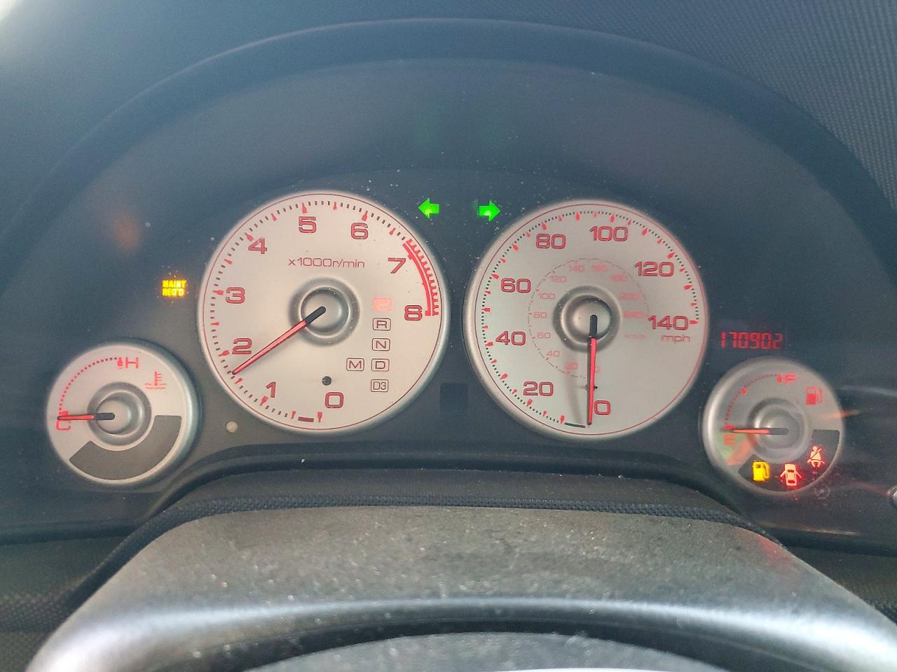 2002 Acura Rsx Black vin: JH4DC54852C012313