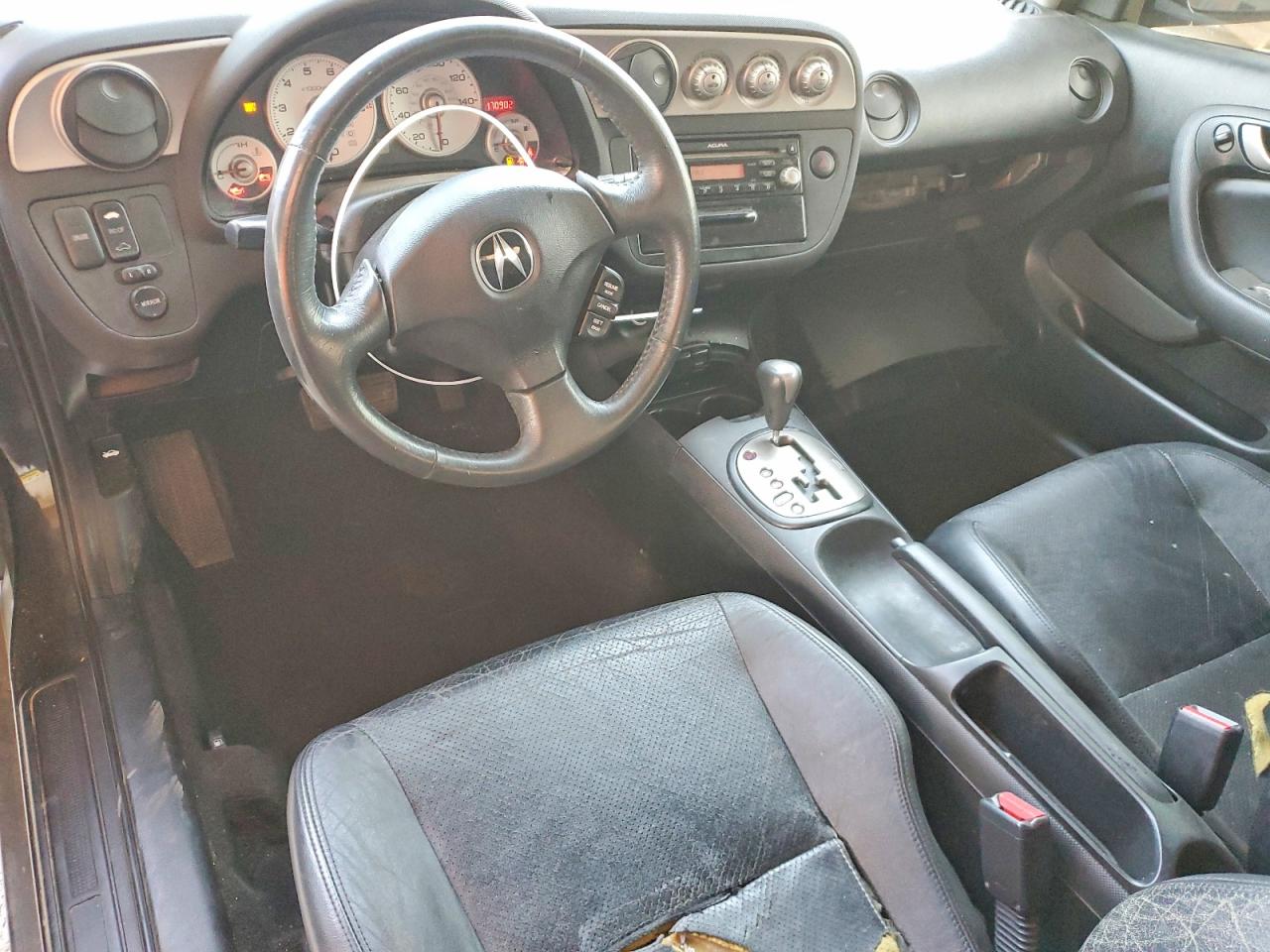 2002 Acura Rsx Black vin: JH4DC54852C012313