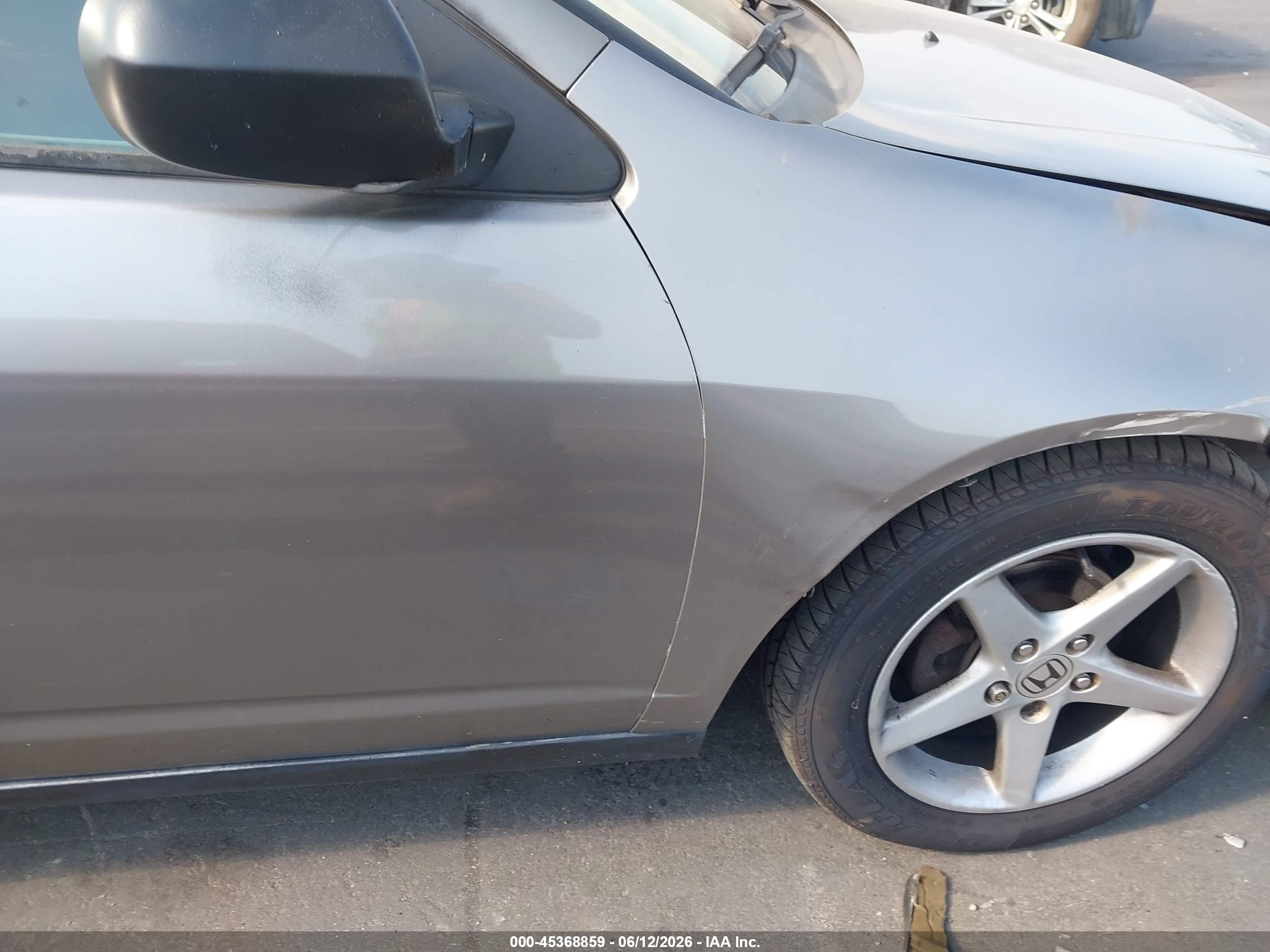 2002 Acura Rsx   Gray vin: JH4DC54852C033372