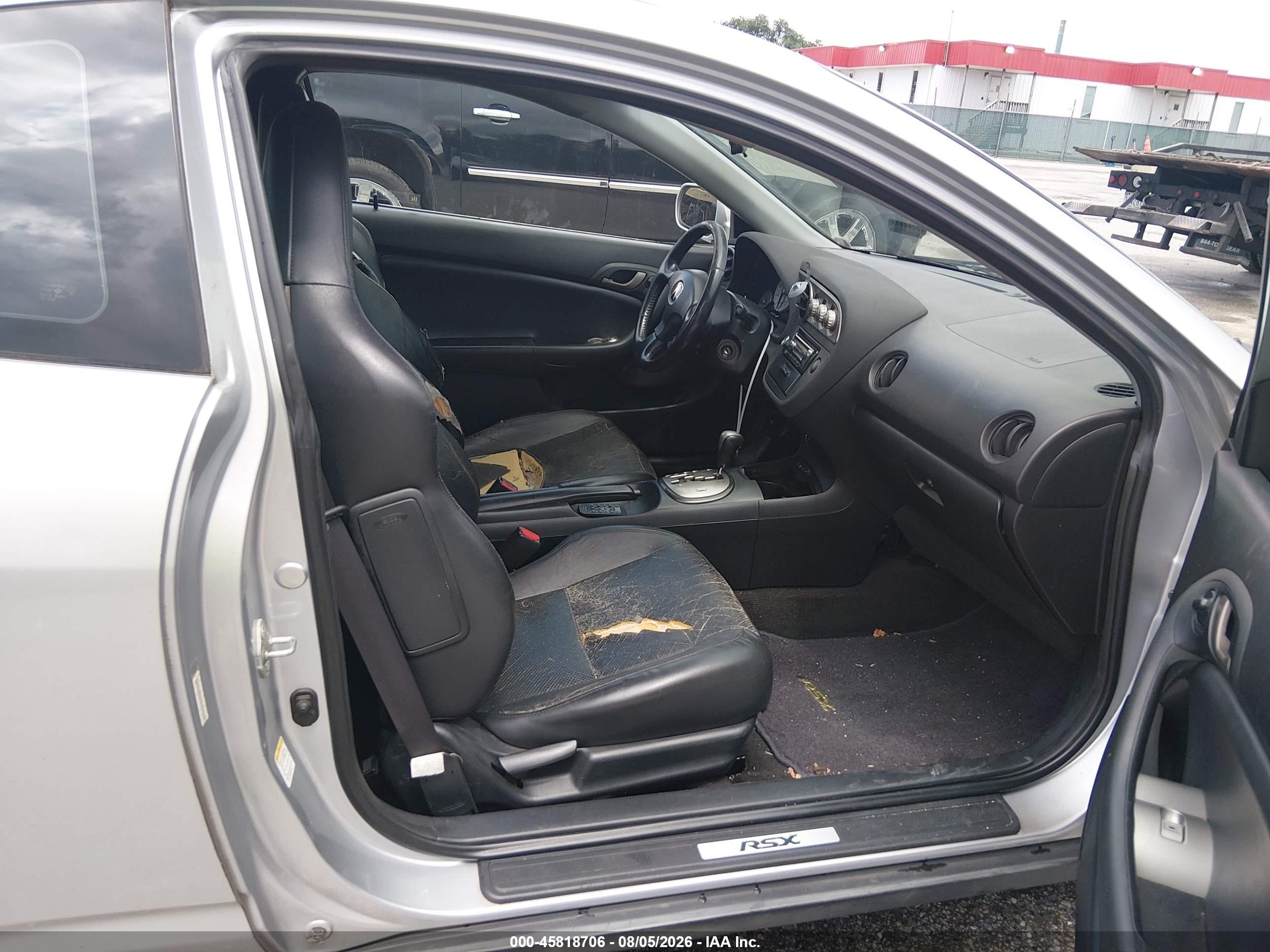 2003 Acura Rsx   Silver vin: JH4DC54853C008456