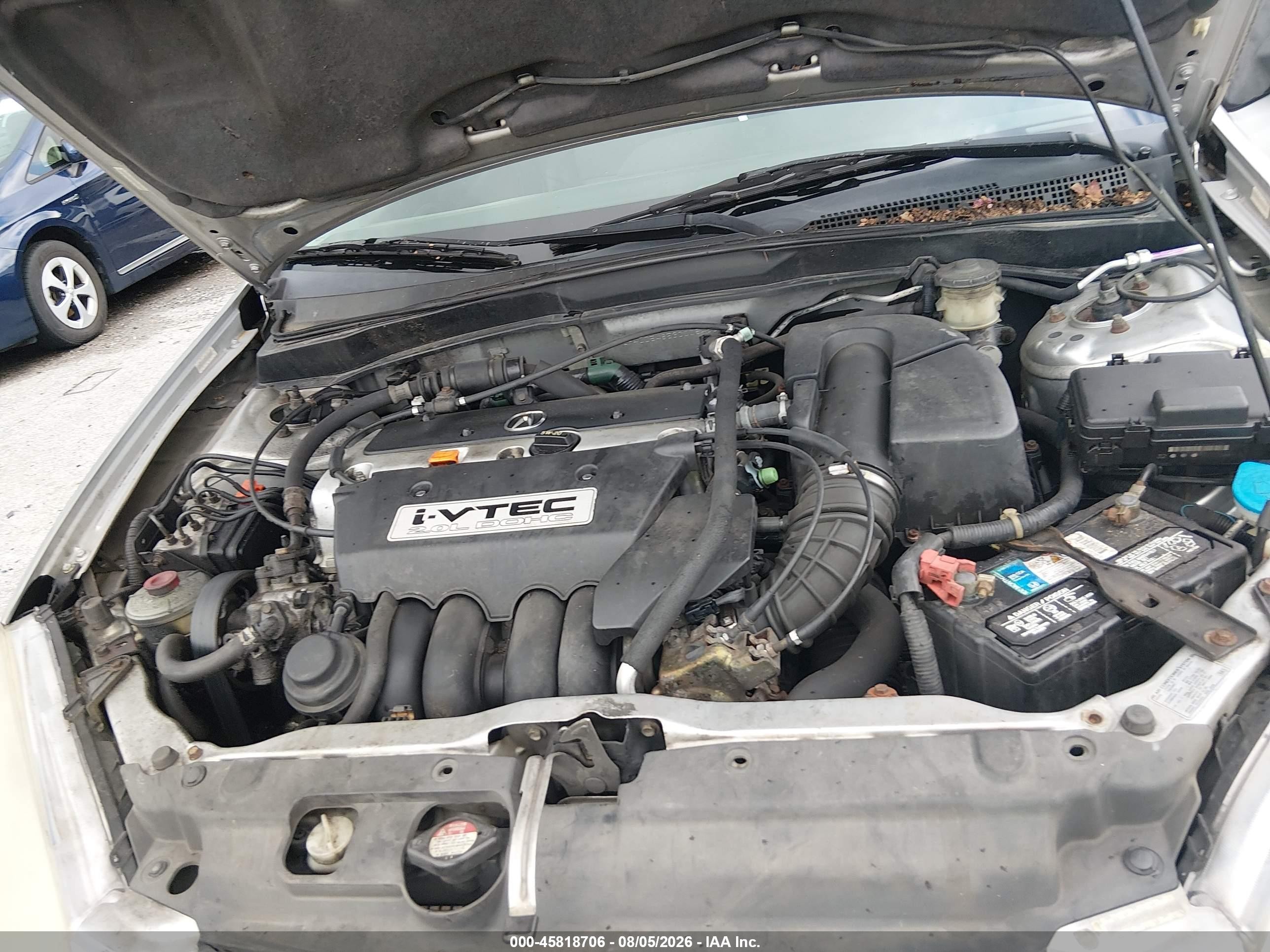 2003 Acura Rsx   Silver vin: JH4DC54853C008456