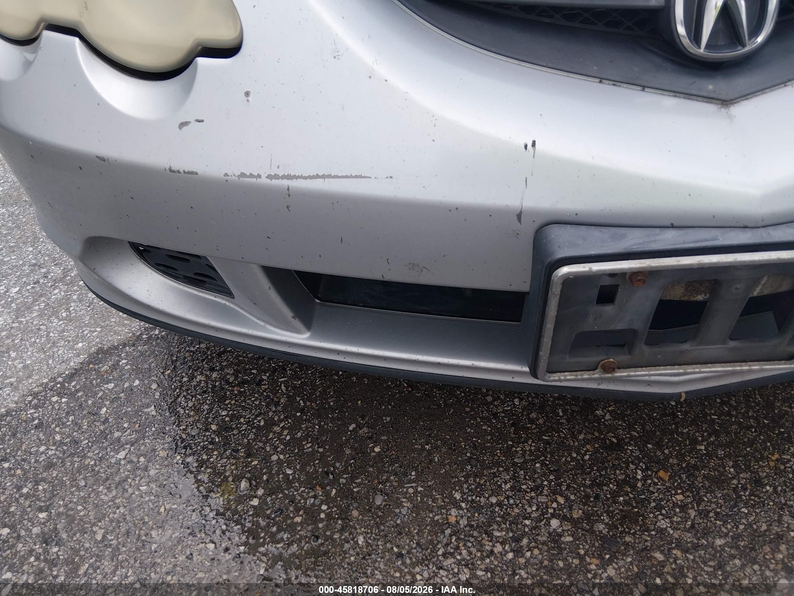 2003 Acura Rsx   Silver vin: JH4DC54853C008456